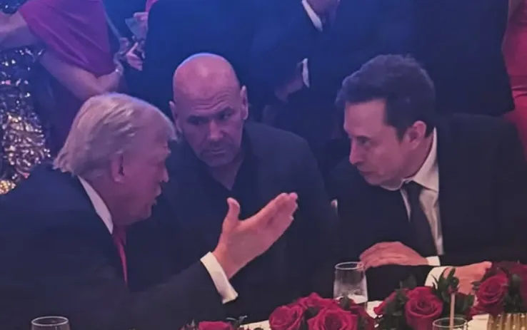 Dana med Trump och Musk