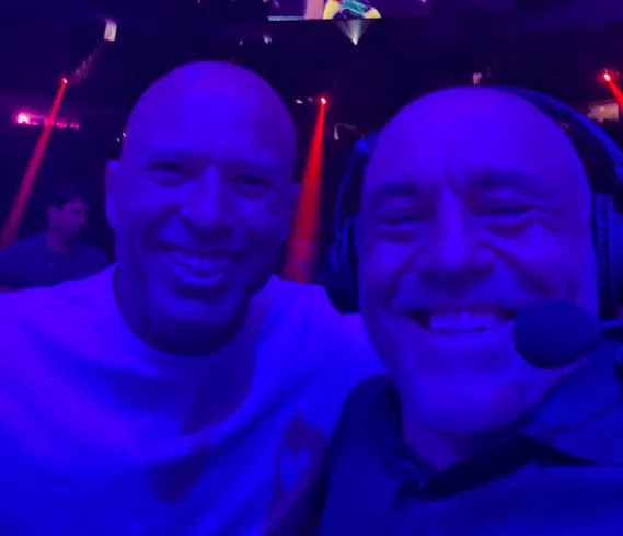 Joe Rogan med Royce Gracie